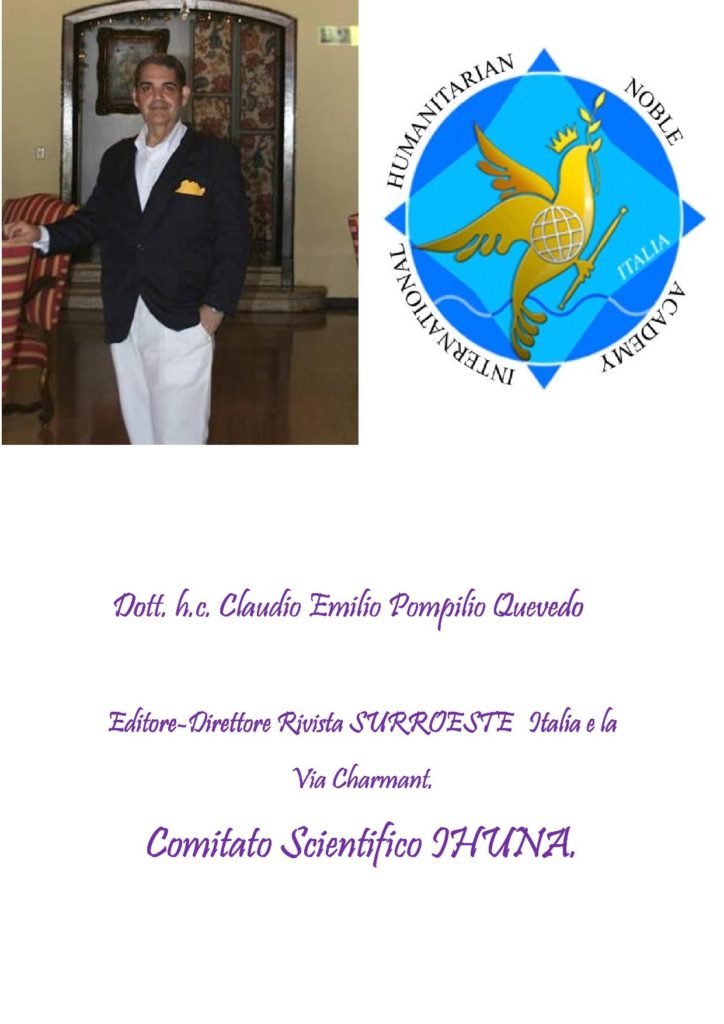 Scheda Claudio Emilio Pompilio Quevedo